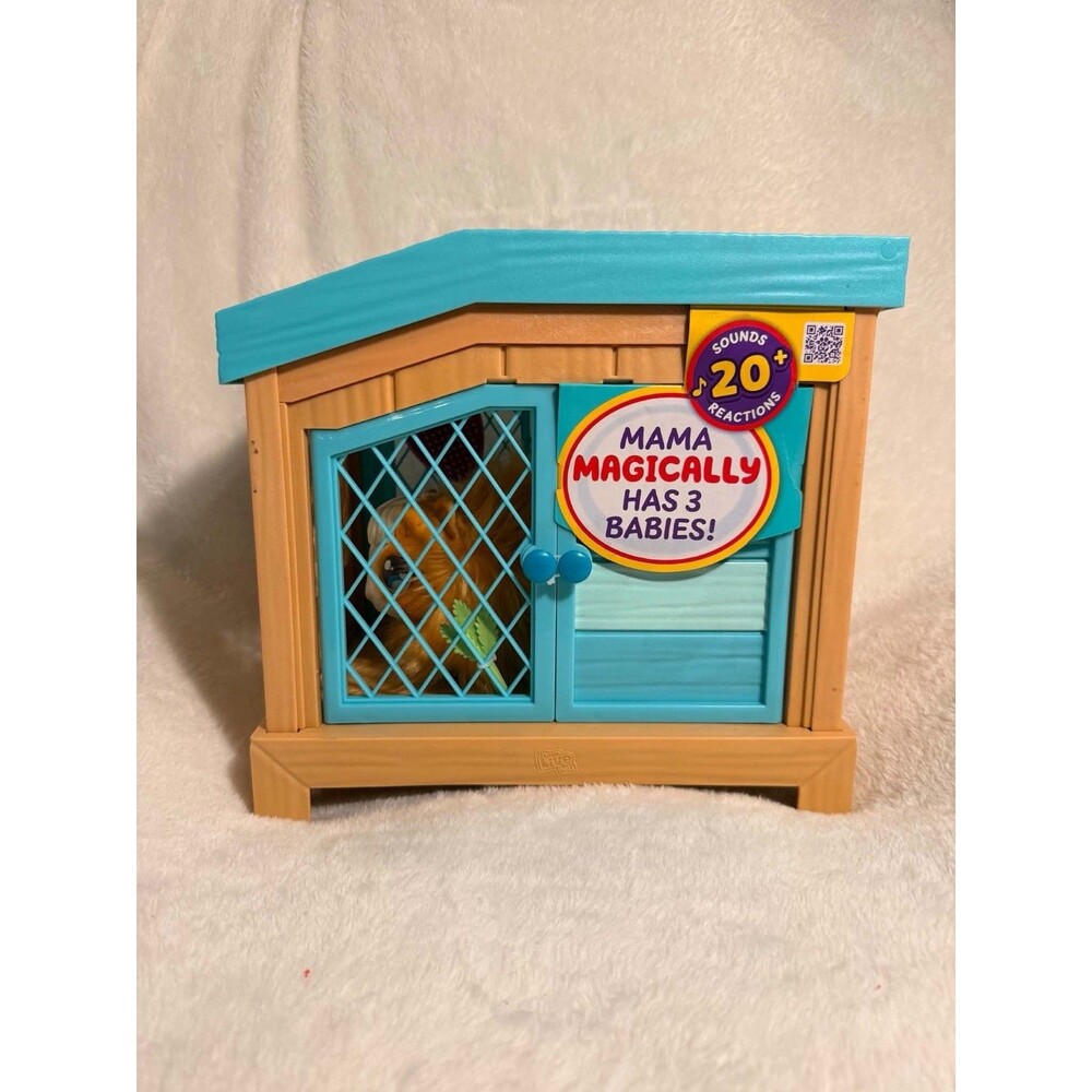 Little Live Pets Mama Surprise Interactive Mama Guinea Pig & Hut